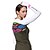 voordelige Nieuw in-Nuckily Dames Streetwear Hardloopshirt Lange mouw Zomer Zonbescherming Ademend Ultra-Violetbestendig Yoga Fitness Gym training Training Oefening Sportswear Gestreept Kleding Bovenlichaam Sportkleding