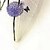 cheap Paper &amp; Notebooks-Purple Dandelion Vein Bookmark Romantic Gift (Random Color)