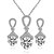 ieftine Seturi de Bijuterii-Pentru femei Seturi de bijuterii de mireasă cercei Bijuterii Argintiu Pentru Nuntă Petrecere / Cercei / Coliere