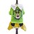 voordelige Hondenkleding-Hond Jumpsuits dier Winter Hondenkleding Geel Groen Kostuum Fleece S M L XL XXL