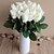 baratos Flor artificial-Couro Ecológico Estilo Europeu Flor de Mesa 10