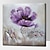 billige Blomstrede/botaniske malerier-Hang-Painted Oliemaleri Hånd malede - Blomstret / Botanisk Moderne Med Ramme / Stretched Canvas