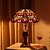 abordables Lampes de Table-Tiffany Protection des Yeux Lampe de Bureau Pour Résine 110-120V / 220-240V
