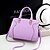 cheap Handbag &amp; Totes-Women Bags Fall PU Shoulder Bag with Ruffles for Shopping Casual Formal Outdoor Office &amp; Career Blushing Pink Wine Light Blue Khaki