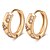 cheap Earrings-Women&#039;s Hoop Earrings Earrings Fashion Jewelry Gold For Daily Casual
