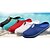 abordables Mules Homme-Homme Chaussures de confort Silicone Printemps / Eté Sandales Chaussures d&#039;Eau / Marche Antidérapantes Rouge / Bleu / Blanche / EU42