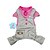cheap Dog Clothes-Cat Dog Jumpsuit Puppy Clothes Stripes Fashion Holiday Winter Dog Clothes Puppy Clothes Dog Outfits Blue Pink Costume for Girl and Boy Dog Cotton XS S M L XL