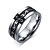 preiswerte Religiöser Schmuck-Bandring zweifarbig Silber Titanstahl Drache damas Personalisiert Retro 7 8 9 1 11 / Herrn / Ring