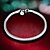 cheap Bracelets-Women&#039;s Chain Bracelet Twisted Ladies Punk Inspirational Sterling Silver Bracelet Jewelry Silver For Wedding Party Daily Casual Sports