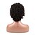 tanie Peruki z ludzkich włosów-Włosy naturalne Pełna poronka Peruka Kędzierzawy 130% Gęstość 100% ręcznie związana Peruka afroamerykańska Naturalna linia włosów Krótki