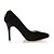 billige Højhælede sko til kvinder-Hæle-Fleece-Hæle-Dame-Sort / Blå / Burgunder-Hverdag-Stilethæl
