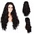 halpa Peruukit ihmisen hiuksista-Aidot hiukset Liimaton kokoverkko Full Lace Peruukki tyyli Brasilialainen Luonnolliset aaltoilevat Luonto musta Peruukki 130% Hiusten tiheys ja vauvan hiukset Luonnollinen hiusviiva / Lyhyt / Pitkä