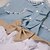 abordables Vêtements pour chiens-Chien Robe Vêtements pour Chien Bleu Costume Coton Nœud papillon Vacances Mode S M L XL XXL