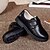 baratos Sapatos Oxford de mulher-Mulheres Mocassins e Slip-Ons Sem Salto Pele Primavera / Outono Preto