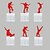 billige Vægklistermærker-sport Wall Stickers Fly vægklistermærker Dekorative Mur Klistermærker / Klistermærker til kontakter,PVC Materiale Kan fjernesHjem
