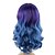 cheap Synthetic Trendy Wigs-Synthetic Wig Body Wave Body Wave Wig Long New Purple Synthetic Hair Women&#039;s Ombre Hair Purple