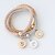Недорогие Браслеты-Women&#039;s Wrap Bracelet Fashion Alloy Bracelet Jewelry Golden / Rose Gold / Silver For Wedding