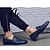 ieftine Saboți și Mocasini Bărbați-Bărbați Pantofi de confort Sintetic Primăvară / Vară / Toamnă Mocasini &amp; Balerini Albastru / Alb / Negru / Blocați călcâiul / Iarnă / Birou și carieră