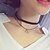 cheap Necklaces-Women&#039;s Choker Necklace Pendant Necklace Tattoo Choker Star Ladies Tattoo Style Basic Double-layer Flannel Toison Alloy Black Necklace Jewelry For Party Daily Casual