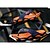 cheap Men&#039;s Slippers &amp; Flip-Flops-Men&#039;s Summer Casual Beach Slippers &amp; Flip-Flops Water Shoes PU Slip Resistant Black / Red / Orange / Green / EU41