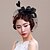 preiswerte Hochzeit Kopfschmuck-Tüll Netz Fascinator Vogelkäfig Schleier Kopfschmuck klassischen weiblichen Stil