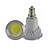 preiswerte Leuchtbirnen-E14 LED Spot Lampen MR16 1 COB 380LM lm Warmes Weiß Kühles Weiß Abblendbar Dekorativ AC 220-240 AC 110-130 V 10 Stück