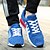 baratos Sapatos Desportivos para Homem-Masculino Conforto Tecido Verão Outono Atlético Casual Caminhada Conforto Preto Azul Escuro Branco/Preto
