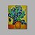 voordelige Abstracte schilderijen-Handgeschilderde Abstract / Bloemenmotief/Botanisch Olie schilderijen,Modern Eén paneel Canvas Hang-geschilderd olieverfschilderij For