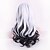 abordables Perruques de déguisement-Perruque Synthétique Perruques de Déguisement Ondulation naturelle Kardashian Ondulation naturelle Perruque Noir Cheveux Synthétiques Femme Noir