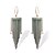 abordables Boucles d&#039;oreilles-Boucle Forme de Fleur Bijoux 1 paire Gland Quotidien Alliage Femme Vert