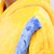 halpa Kigurumi-pyjamat-Aikuisten Kigurumi-pyjama Mini-keltaiset miehet Pyjamahaalarit Polyesteri Cosplay varten Miehet ja naiset Animal Sleepwear Sarjakuva Festivaali / loma Puvut
