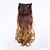 Недорогие Зажим в расширениях-клип в Ombre наращивание волос 7pcs / комплект 24 &quot;60см 130г шиньон фигурная термостойкие синтетические два удлинителя тона волос