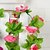 baratos Flor artificial-Flores artificiais 1 Ramo Estilo Moderno Rosas Guirlandas &amp; Flor de Parede