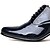 billige Oxfordsko til mænd-Herre Novelty Shoes PU Forår / Efterår Oxfords Sort / Mørkeblå / Fest / aften / Fest / aften