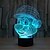 olcso Dísz- és éjszakai világítás-mario touch dimming 3d vezette éjszakai fény 7colorful dekoráció légkör lámpa újdonság megvilágítás fény