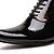 baratos Sapatos Oxford para Homem-Homens Sapatas de novidade Couro Ecológico Primavera / Outono Oxfords Preto / Azul Escuro / Festas &amp; Noite / Festas &amp; Noite