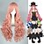 abordables Perruques Halloween-One Piece Perona Perruques de Cosplay Homme Femme 36 pouce Fibre résistante à la chaleur Perruque Anime