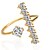 זול טבעות-בגדי ריקוד נשים טבעת הצהרה מוזהב Gold / ורוד כסף סגסוגת אופנתי חתונה Party תכשיטים
