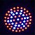 preiswerte LED Pflanzenzuchtlampe-5 Stück 5 W 300 lm E26 / E27 Wachsende Glühbirne 60 LED-Perlen SMD 2835 Dekorativ Rot / Blau 220-240 V / RoHs / FCC