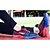 billige Træningssko til mænd-Herrer Sneakers Komfort Tyl Forår Efterår Afslappet Løb Komfort Snøring Flad hæl Orange Rød Grøn Blå Flad
