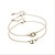 abordables Pulseras-Mujer Cadenas y esclavas Amigos Corazón Amor Moda Legierung Pulsera pulsera Dorado Para Diario Casual