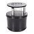 cheap Kitchen Utensils &amp; Gadgets-56 Pin Round Meat Tenderizer,ABS+Stainless Steel 5×5.1×19.4 CM(2.0×2.0×7.7 INCH)