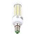 voordelige Gloeilampen-ZIQIAO 960 lm E14 / E26 / E27 LED-maïslampen T 72 LED-kralen SMD 5730 Decoratief Warm wit / Natuurlijk wit 220-240 V / 1 stuks / RoHs