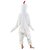 baratos Pijamas Kigurumi-Crianças Pijamas Kigurumi Galo / Galinha Animal Pijamas Macacão Lã Polar Branco Cosplay Para Meninos e meninas Pijamas Animais desenho animado Festival / Celebração Fantasias