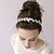 preiswerte Hochzeit Kopfschmuck-Korbwaren Perle Strass Aleación Stirnbänder Blumen Haar-Werkzeug Kopfkette Kopfschmuck