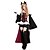 cheap Men&#039;s &amp; Women&#039;s Halloween Costumes-Zombie Cosplay Costume / Party Costume Women&#039;s Christmas / Halloween / Carnival Festival / Holiday Halloween Costumes Black Vintage