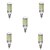 baratos Lâmpadas-5pçs 5 W 2700-6500 lm E14 Lâmpadas Espiga T 69 Contas LED SMD 5730 Decorativa Branco Quente / Branco Frio 220-240 V / 5 pçs / RoHs / CCC