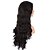 Χαμηλού Κόστους Περούκες από ανθρώπινα μαλλιά-Φυσικά μαλλιά Δαντέλα Μπροστά Χωρίς Κόλλα Δαντέλα Μπροστά Περούκα στυλ Βραζιλιάνικη Φυσικό Κυματιστό Φύση Μαύρο Περούκα 130% 150% 180% Πυκνότητα μαλλιών 10-26 inch / Μεσαίο / Μακρύ