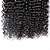 billige Naturligt farvede weaves-Menneskehår Brasiliansk hår Menneskehår, Bølget Dybt bølget Paryk med krøller Hår Ekstensions 3 Dele Sort