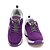 abordables Chaussures sport femme-Femme Chaussures Daim Printemps / Eté / Automne Confort Basket Talon Bas Lacet Noir / Violet / Fuchsia